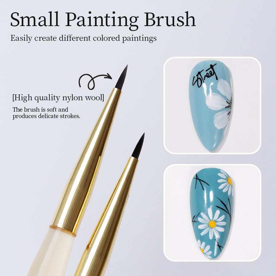 Nail Art One Stroke - QNL Ultra İnce Mini Tırnak Sanatı