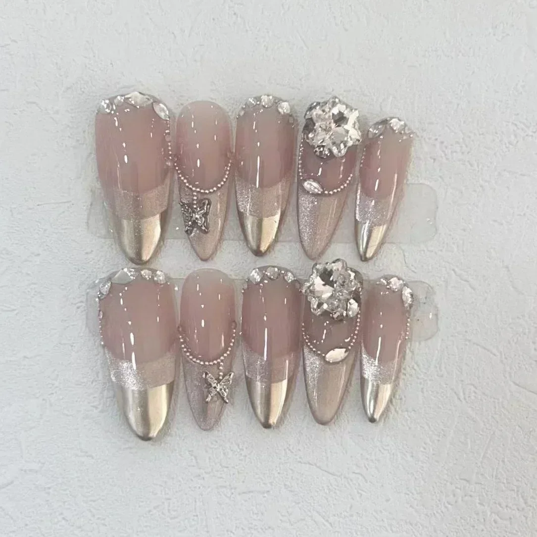 Nail Art Quirky - 10 adet el yapımı tırnaklar üzerinde