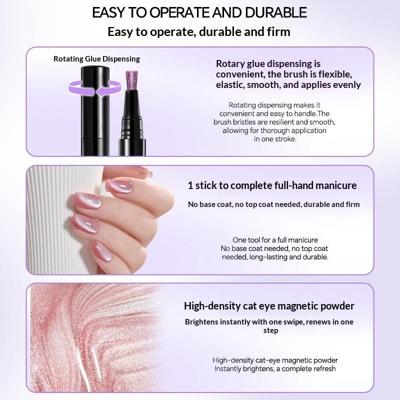 Nail Art One Stroke - 3ML Tek Adımda Kedi Gözü Jel