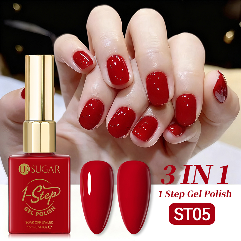 Nail Art One Stroke - UR SUGAR 15ml Kırmızı 1 Adımda