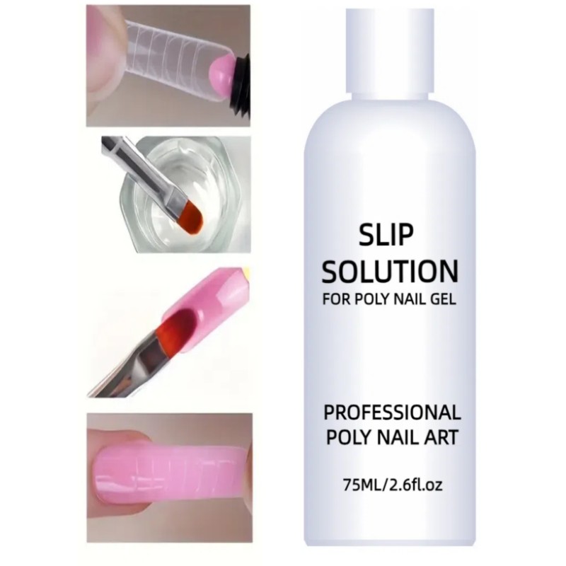 Polygel Nail Kit - 2 adet 75ml Tırnak Sıvı Kaydırıcı