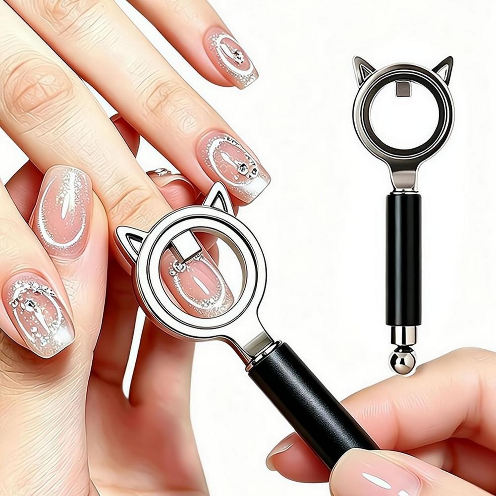 Nail Art One Stroke - Çok Fonksiyonlu Kedi Gözü Halka Mıknatısı