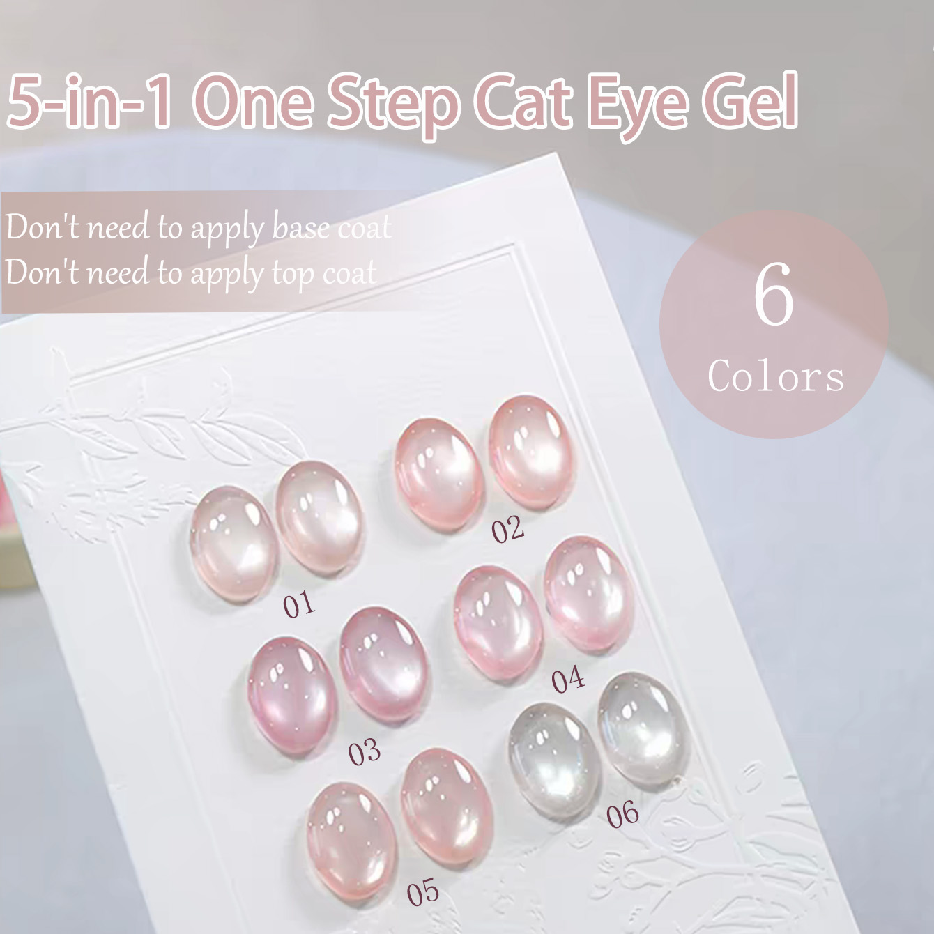 SHAKA 1-6 adet Buz Şeffaf 5'i  - Nail Art One Stroke incelemesi ve fiyatı