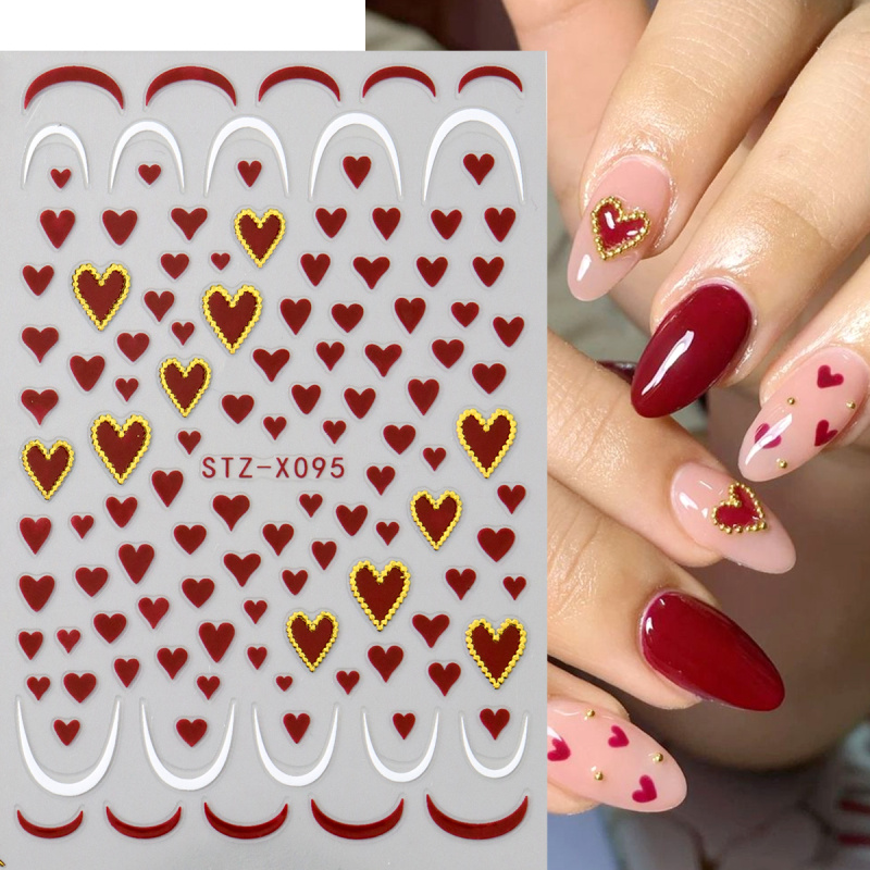 2 adet Mini Aşk Kalp Nail Art  - Nail Art Leopard incelemesi ve fiyatı