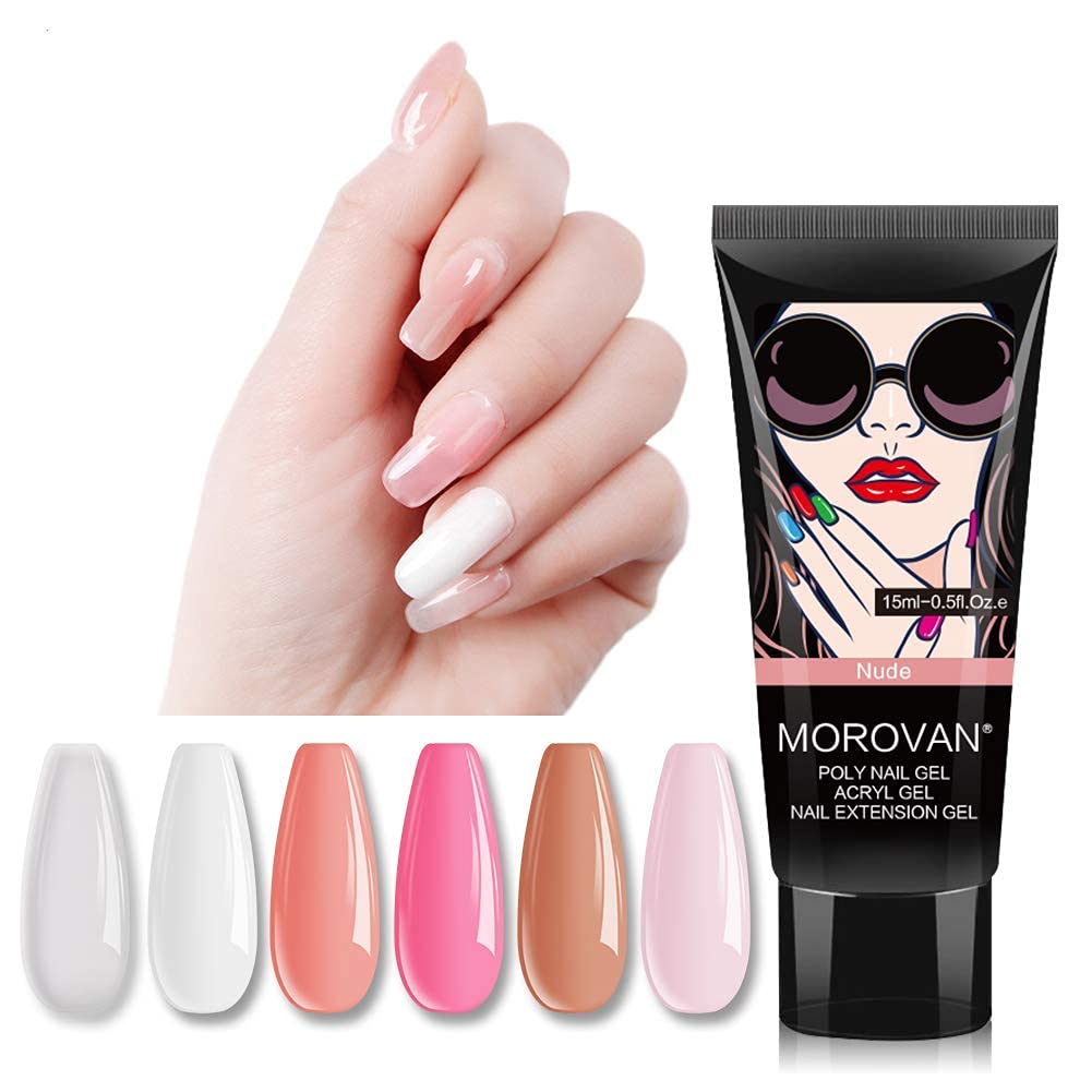Poli tırnak jeli kiti-6 renk 0 - Polygel Nail Kit incelemesi ve fiyatı