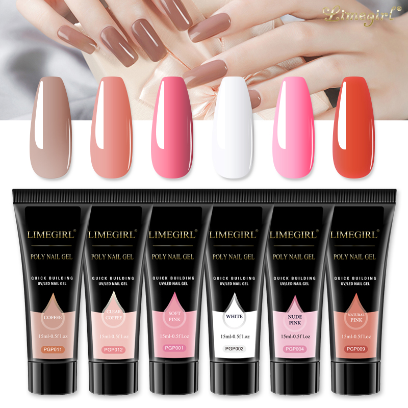 15ml tırnak jeli seti hızlı uz - Polygel Nail Kit incelemesi ve fiyatı