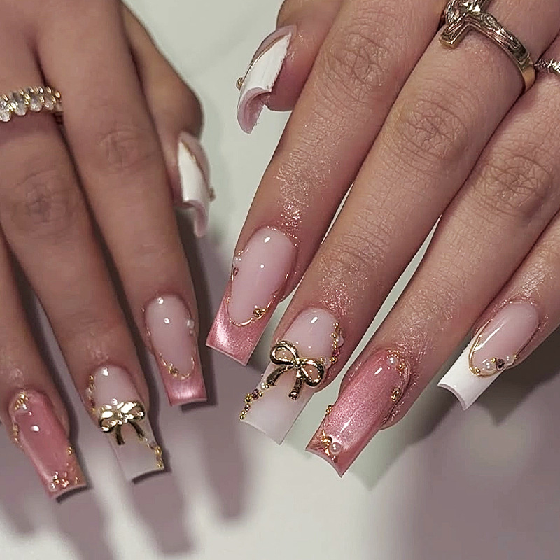 24 adet tatlı orta kare yanlış - Nail Art Fake incelemesi ve fiyatı