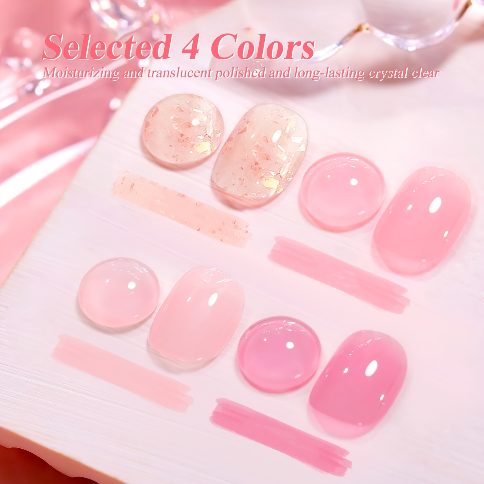 4 Renkli (Doğal Şeffaf + 3 Ton - Polygel Nail Kit incelemesi ve fiyatı