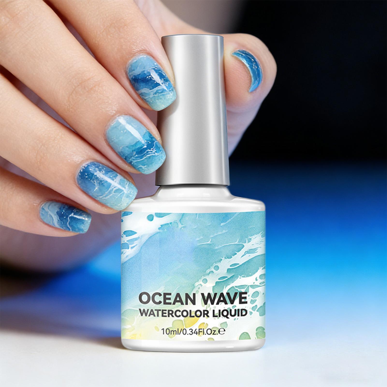 10ml Kabarcıklı Okyanus Dalgas - Nail Art One Stroke incelemesi ve fiyatı