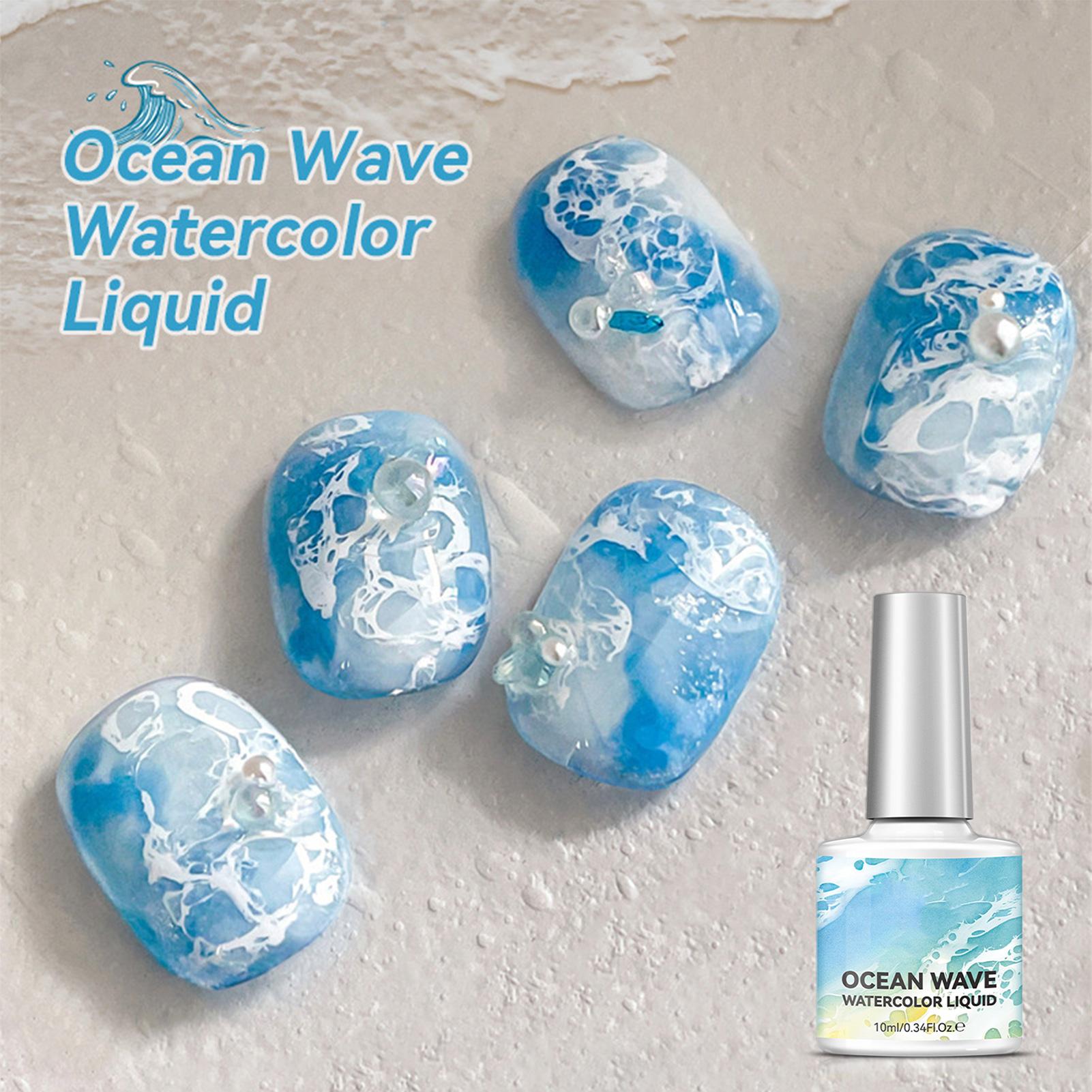 10ml Kabarcıklı Okyanus Dalgas - Nail Art One Stroke incelemesi ve fiyatı