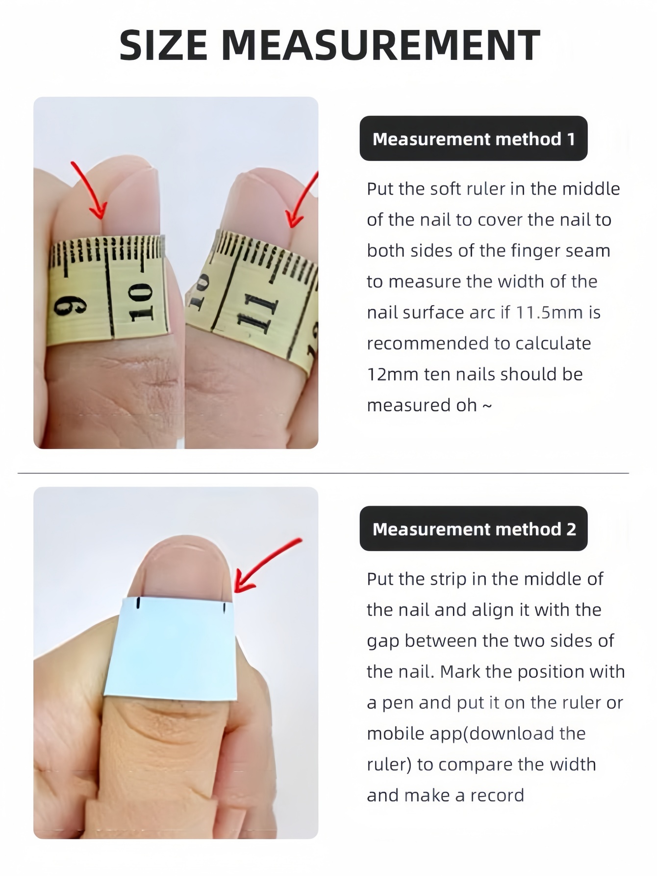 10 Parçalı Set, Badem Şeklinde - Nail Art Fake incelemesi ve fiyatı