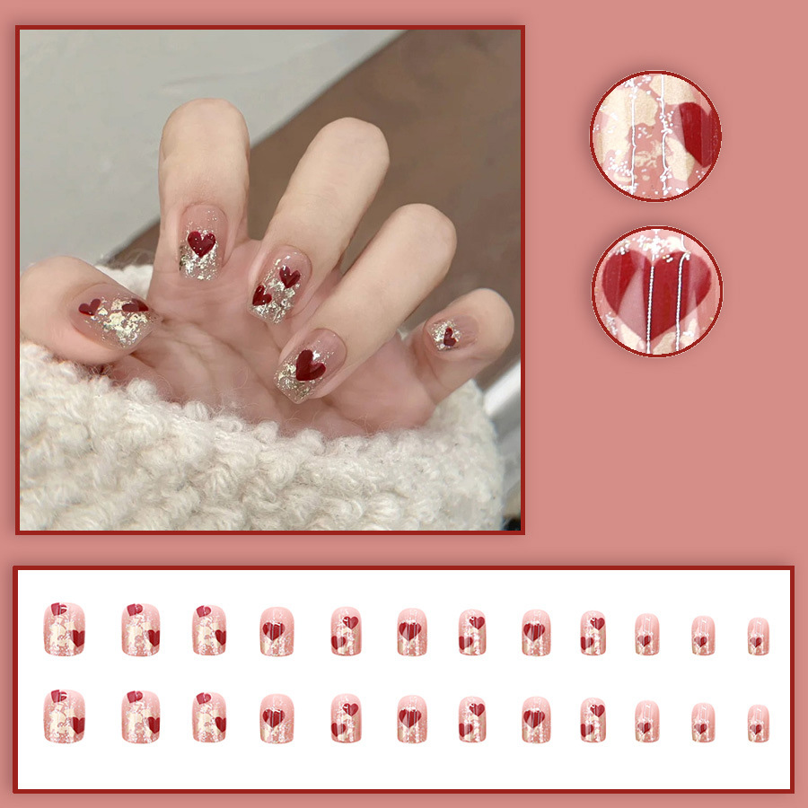 24 adet/set Kadınlar ve kızlar - Nail Art Fake incelemesi ve fiyatı