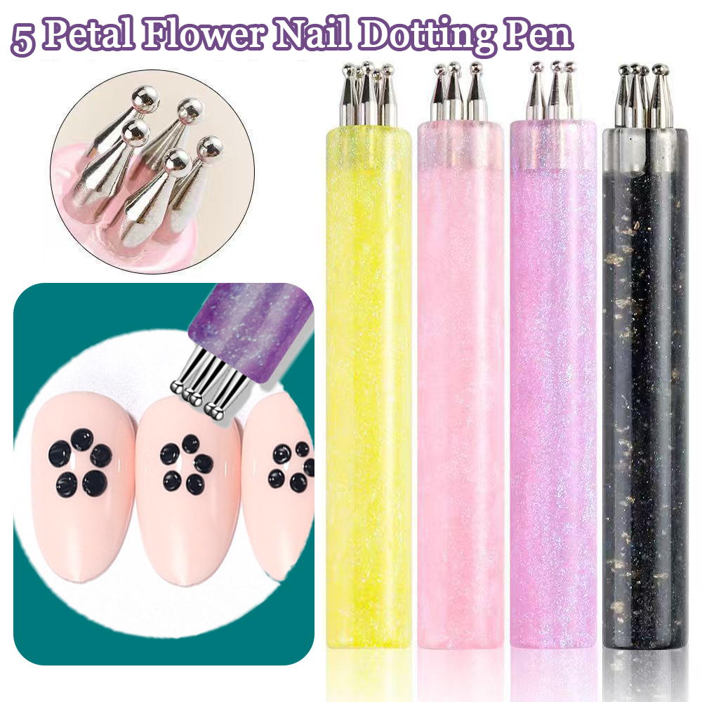 5 Yapraklı Çiçek Tırnak Süslem - Nail Art One Stroke incelemesi ve fiyatı