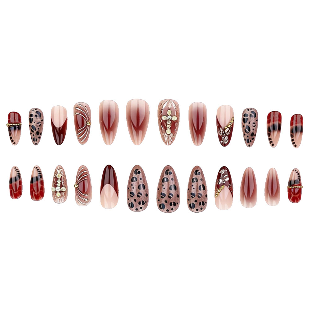 Kadınlar için orta boy takma t - Nail Art Leopard incelemesi ve fiyatı