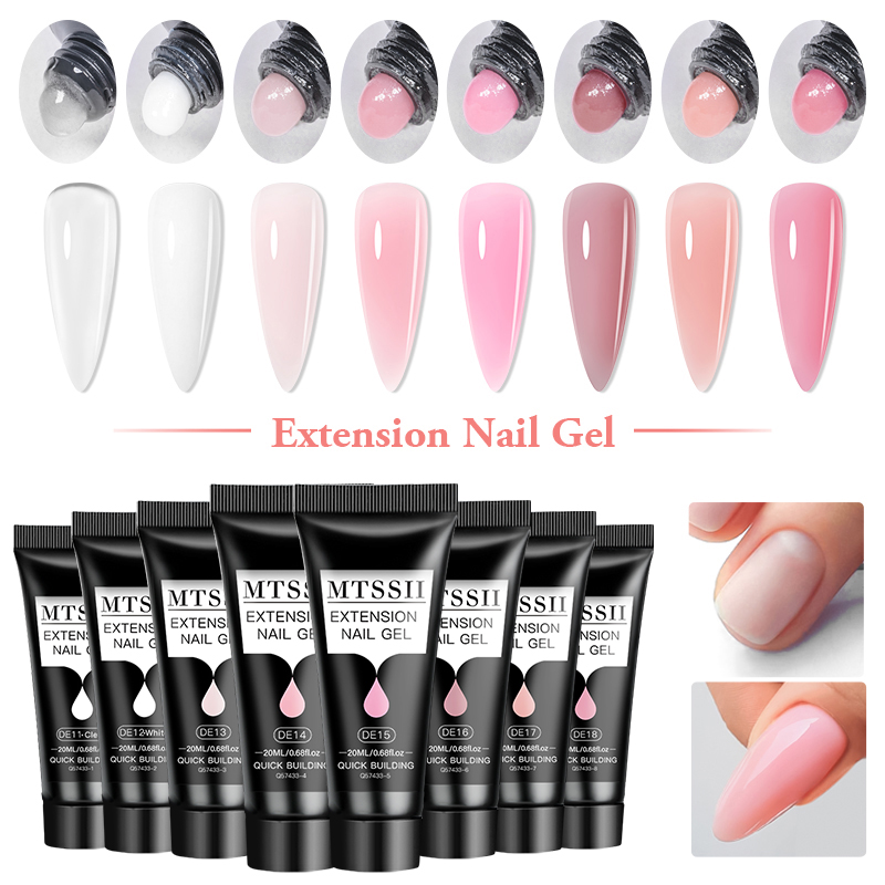 4/6/8 ADET 20ml Poli Tırnak Uz - Polygel Nail Kit incelemesi ve fiyatı