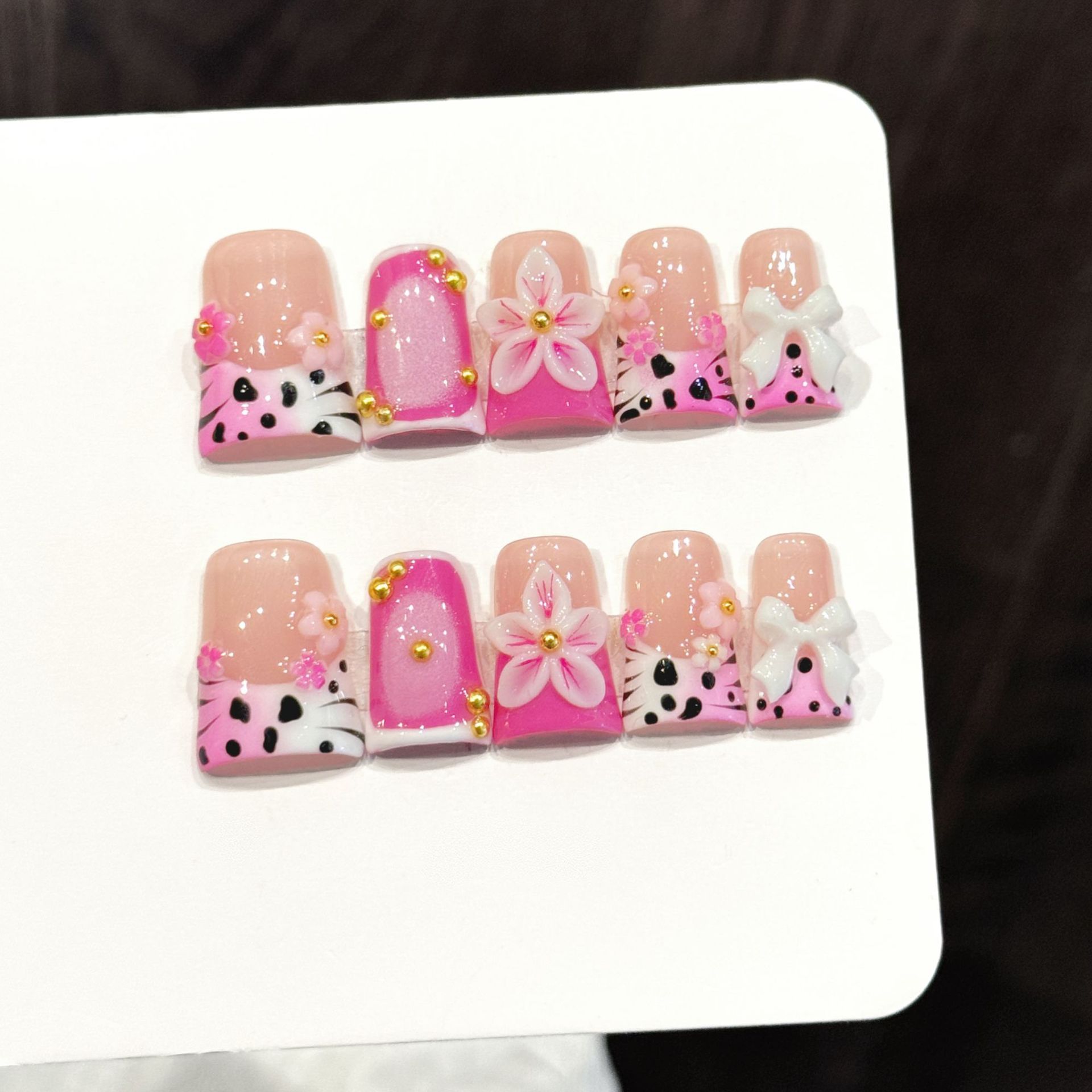 10 Adet Okyanus Stili Takma Tı - Nail Art Fake incelemesi ve fiyatı