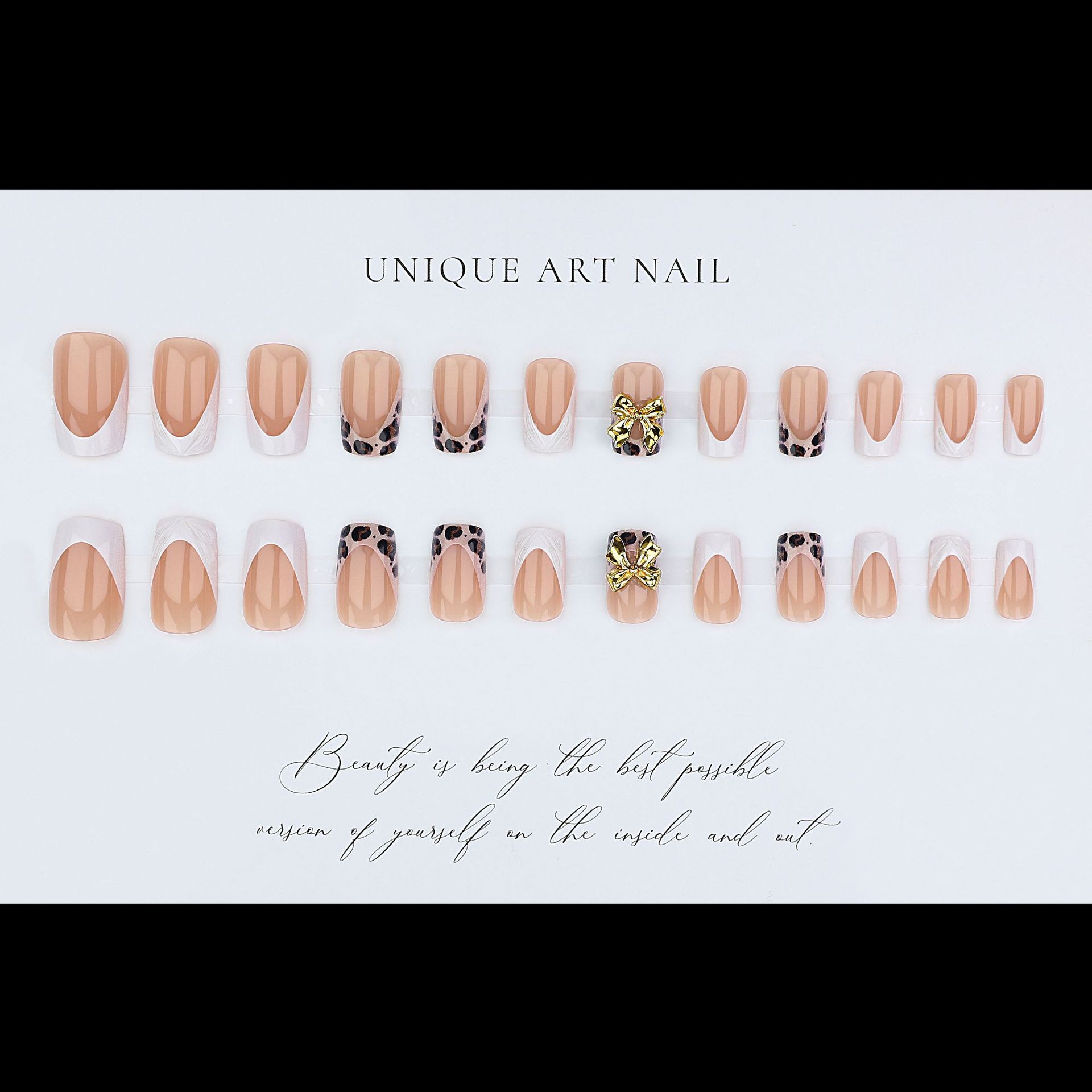 Kadınlar ve kızlar için kısa k - Nail Art Leopard incelemesi ve fiyatı