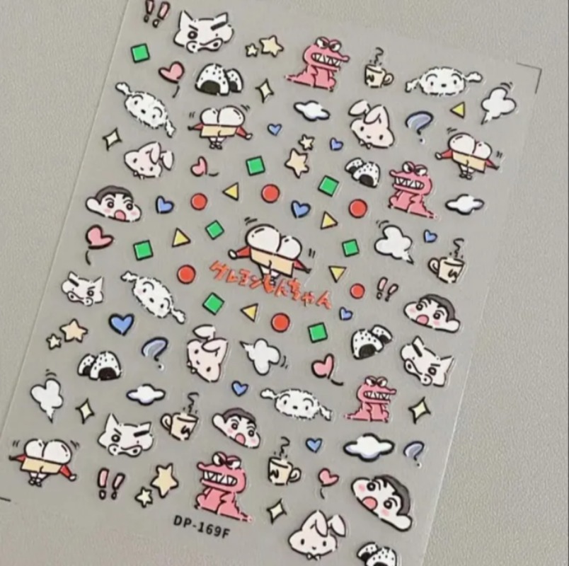 Crayon Shin-chan Yaratıcı Kağı - Nail Art Quirky incelemesi ve fiyatı