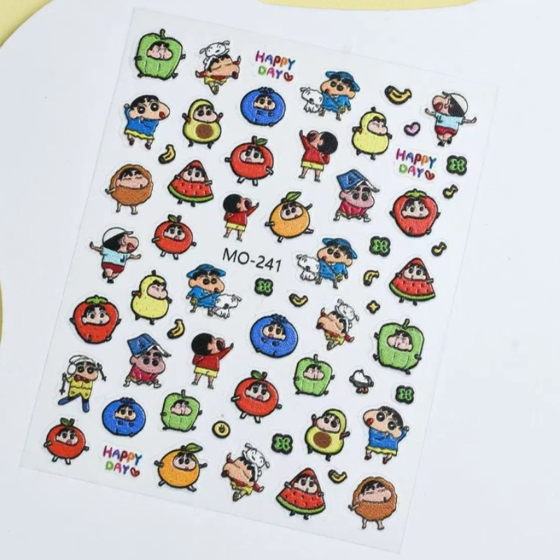Crayon Shin-chan Yaratıcı Kağı - Nail Art Quirky incelemesi ve fiyatı