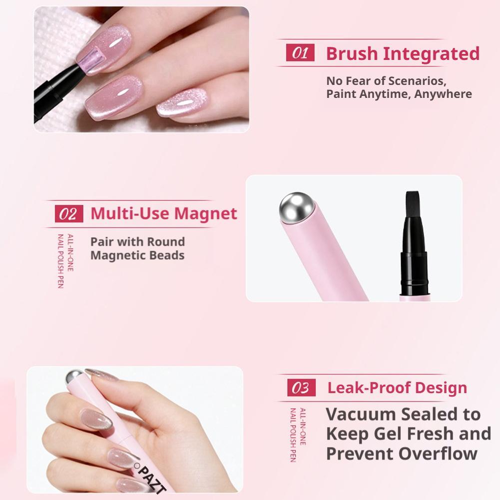 Manyetik Jel Oje Kalemi, 7'si  - Nail Art One Stroke incelemesi ve fiyatı