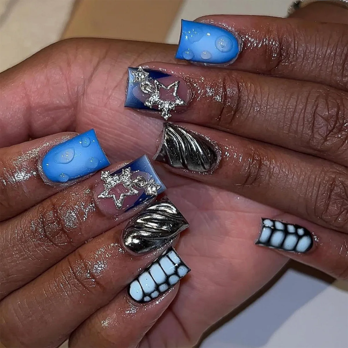 24 Adet Kısa Ördek Tırnağı Tak - Nail Art Leopard incelemesi ve fiyatı